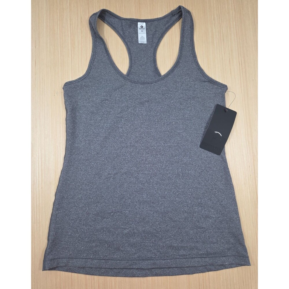 90 Degree by Reflex Womens Medium Gray  Racerback Pullover Tank Top NEW MSRP $68